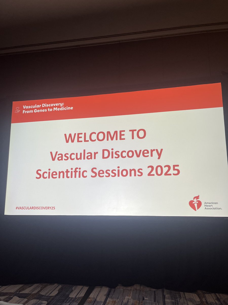 Juan Pablo Ávila Madrigal (@juanavilamd) on Twitter photo Wonderful time at #vasculardiscovery 25, learning from top scientists from all over the world <a href="/AHAScience/">AHA Science</a> Wonderful time at #vasculardiscovery 25, learning from top scientists from all over the world <a href="/AHAScience/">AHA Science</a>