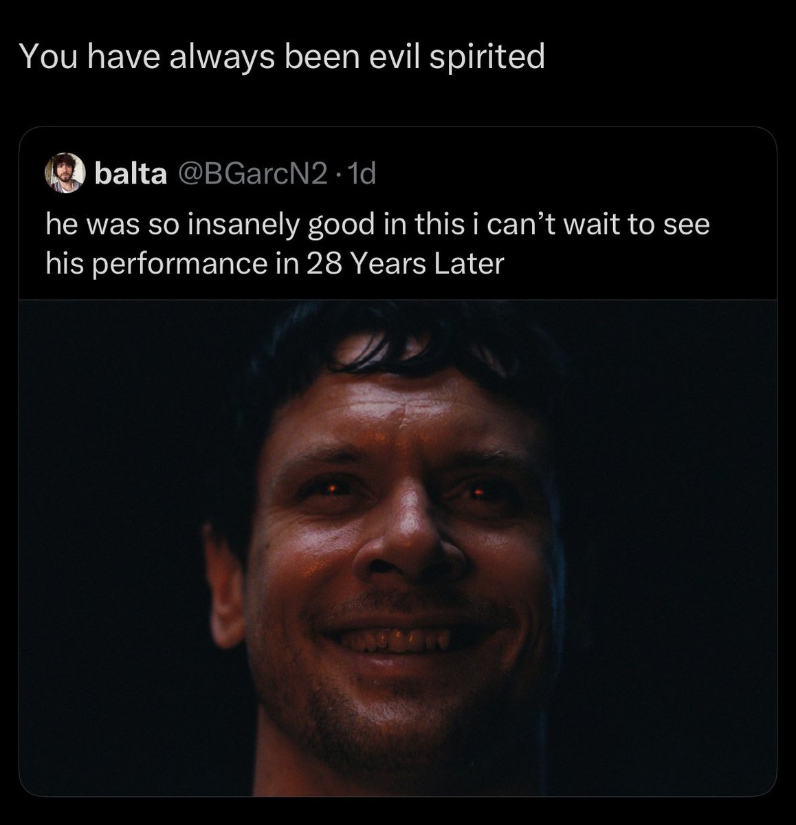 I JUST SAID I LIKED HIS PERFORMANCE MAN!!!!!!!!