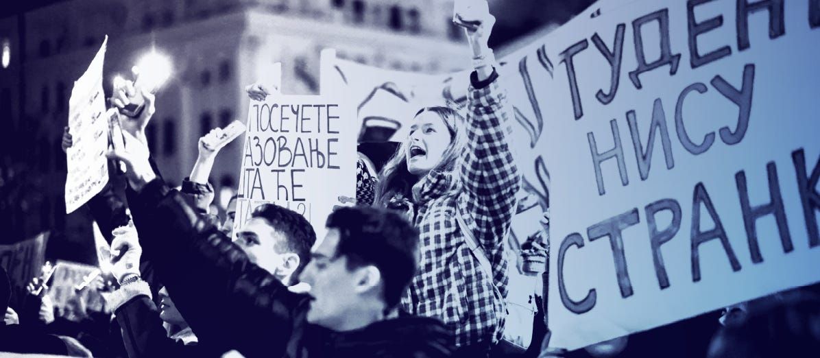 BlackSeaFPRI's tweet photo. Tragedy in Serbia Sparks a Movement #TheContinent https://t.co/eMjIrzm0T0 https://t.co/oFXDZut8oo