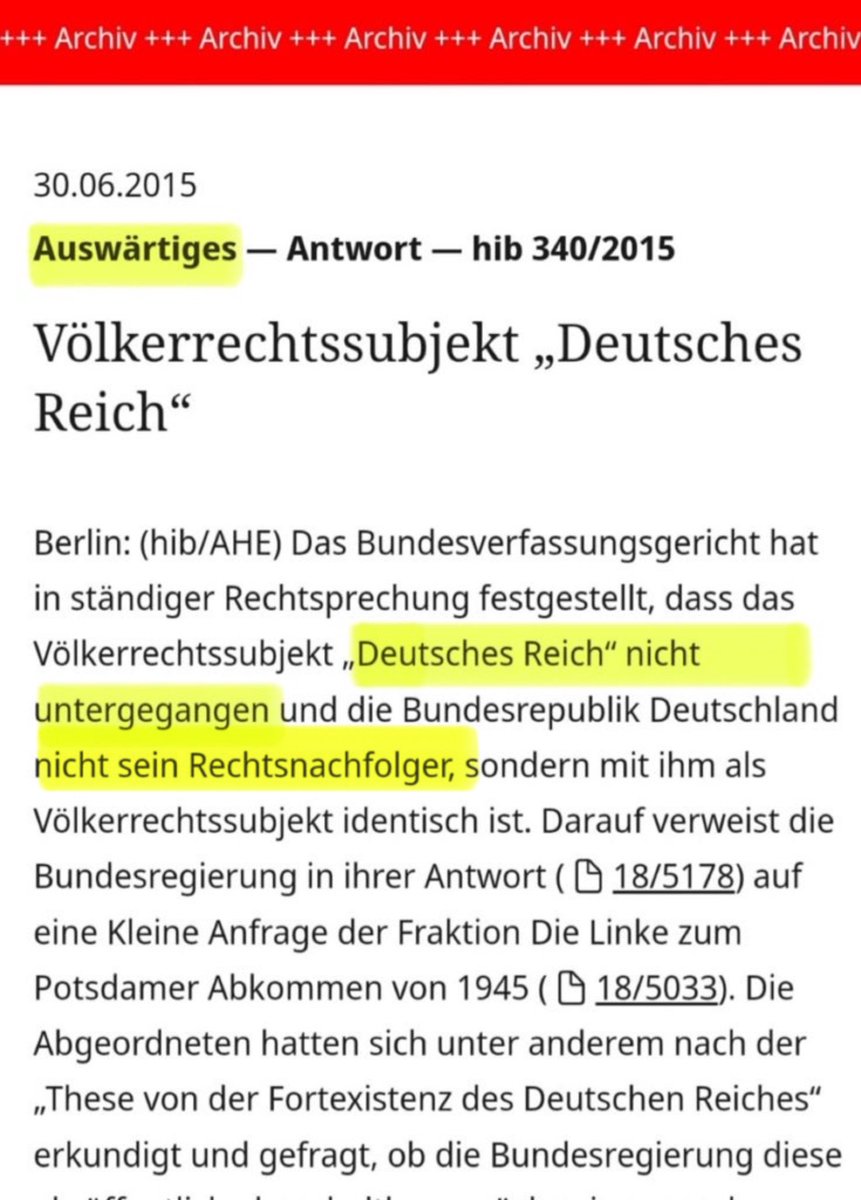 NicoFvL2's tweet image. Anscheinend gibt es Verständnisprobleme. Die #KI Grok schrieb: 
▪️ Das Deutsche Reich hörte 1945 auf zu existieren.
▪️ Die BRD ist der Rechtsnachfolger.

Beides ist falsch. Beleg: 👇🏻

Fazit: Man kann sich auf die KI #Krok nicht verlassen. Als Zensor ist die KI ein Upgrade zu