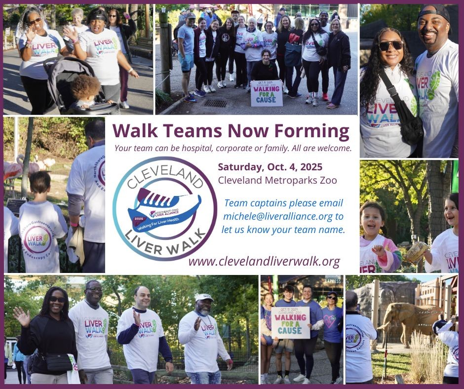 OHIOLIVER's tweet image. At the Cleveland Liver Walk, we are united by a shared vision of a community without liver disease. Our Walk Team Captains are true champions of the cause. Walk Team Captains can let us know by filling out the form here.
app.etapestry.com/onlineforms/No…