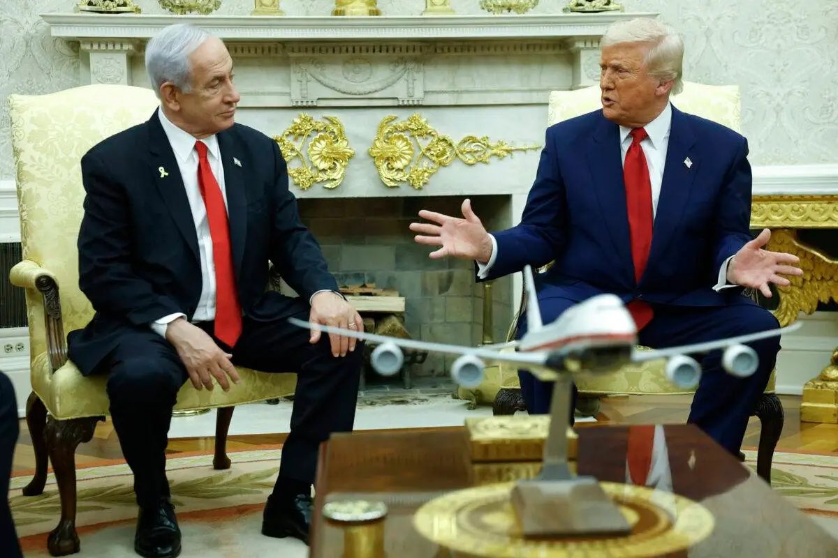Trump pushed Netanyahu to let food, water, and medicine into Gaza, telling the Israeli PM, “We’ve got to be good to Gaza... Those people are suffering.”

Follow: <a href="/AFpost/">AF Post</a>