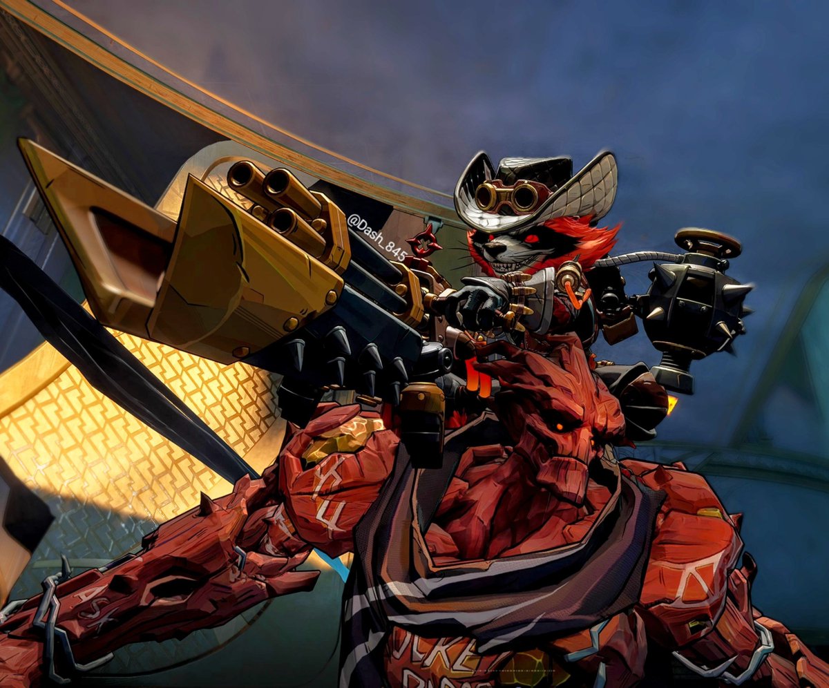 Dash_845's tweet image. Ready to Rocket 🤠
#RocketRaccoon #Groot #GOTG #MarvelRivals