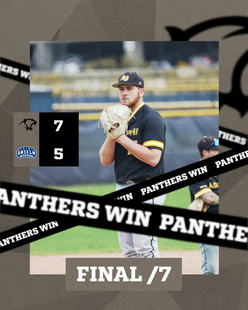 AdelphiBaseball's tweet image. A split with Saint A’s sets us up for a very important series on Sunday ⚾️
#pawsup🐾