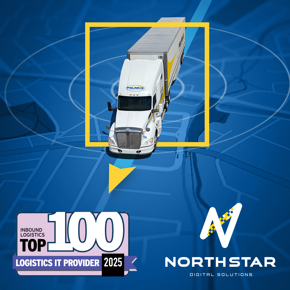 Congratulations to our technology division, NorthStar Digital Solutions for being named a Top 100 Logistics &amp; Supply Chain Technology Provider of 2025!
Full story, visit: polaristransport.com/portal/2025/04…