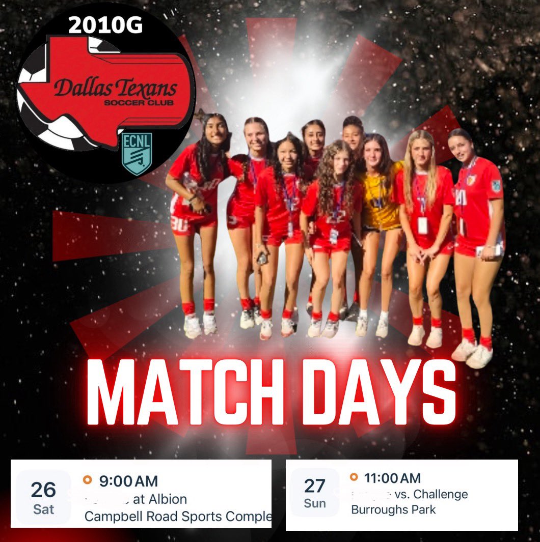 Dallas Texans ECNL Girls 2010 (@texansecnl10g) on Twitter photo Spring ECNL road trip to H-town. Go Texans! <a href="/ECNLgirls/">ECNL Girls</a> <a href="/ImYouthSoccer/">ECNL/GA/Recruiting/College Soccer</a> <a href="/TopDrawerSoccer/">TopDrawerSoccer</a> <a href="/PrepSoccerTX/">Prep Soccer Texas</a> <a href="/PrepSoccer/">Prep Soccer ⚽️</a> <a href="/DTexansSC/">Dallas Texans Soccer Club</a> Spring ECNL road trip to H-town. Go Texans! <a href="/ECNLgirls/">ECNL Girls</a> <a href="/ImYouthSoccer/">ECNL/GA/Recruiting/College Soccer</a> <a href="/TopDrawerSoccer/">TopDrawerSoccer</a> <a href="/PrepSoccerTX/">Prep Soccer Texas</a> <a href="/PrepSoccer/">Prep Soccer ⚽️</a> <a href="/DTexansSC/">Dallas Texans Soccer Club</a>