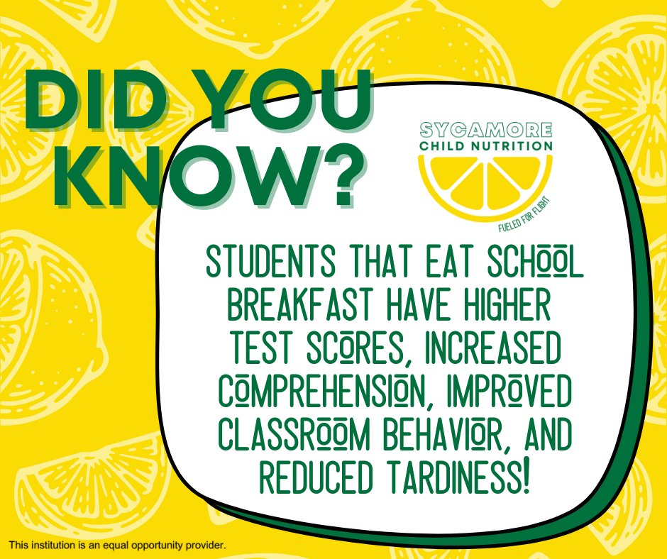 Sycamore Child Nutrition (@sycamorecns) on Twitter photo Breakfast is the ultimate way to start your day! 🧇👍
<a href="/SycamoreSchools/">Sycamore Schools</a> #WeAreAviators #SycamoreOH #SycamoreOhio #Sycamore #OHschools #HamiltonCounty Breakfast is the ultimate way to start your day! 🧇👍
<a href="/SycamoreSchools/">Sycamore Schools</a> #WeAreAviators #SycamoreOH #SycamoreOhio #Sycamore #OHschools #HamiltonCounty