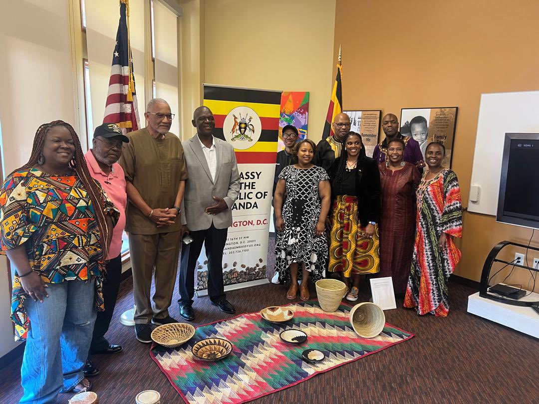 UgaEmbaWashDC's tweet image. Today, Uganda Embassy exhibited Uganda’s cultural artifacts at the Tubman African-American Museum, the largest of its kind in South East United States, during the Pan African- American Festival.
@UgandaMFA
@Mglsd_UG