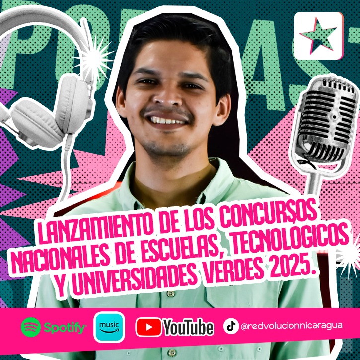 #Nicaragua 🇳🇮 || En este episodio te contamos todo sobre el lanzamiento oficial de los Concursos Nacionales de Escuelas, Tecnológicos y Universidades Verdes. 

*YouTube*
youtu.be/sCDTJt5_GAI?si…

*Spotify*
open.spotify.com/episode/52DWf3…