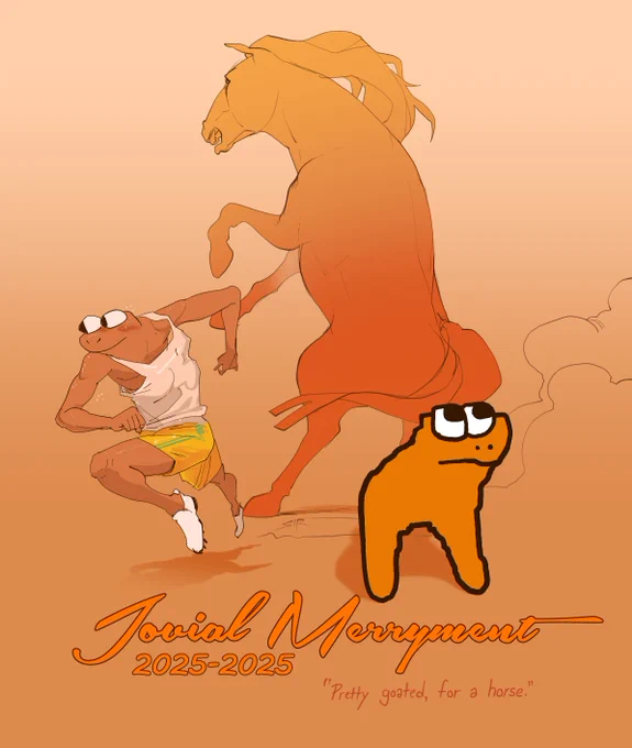 Goodbye, horses. 