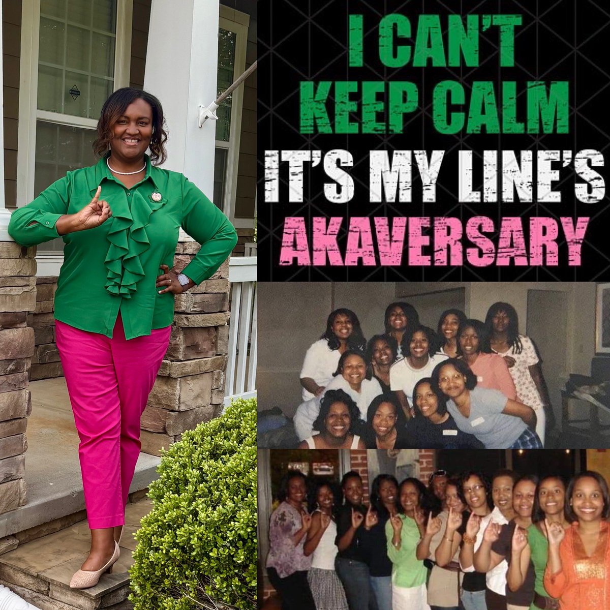 What a beautiful pink and Green Day! 26 years 🩷💚 HM Spring 99