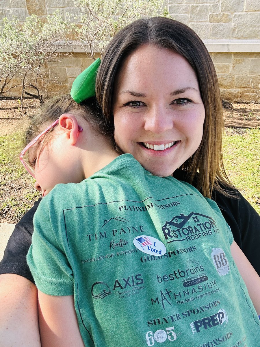It was a long day, but we still made it out to vote! #ProsperVotes <a href="/BakerElem/">Baker Elementary</a>