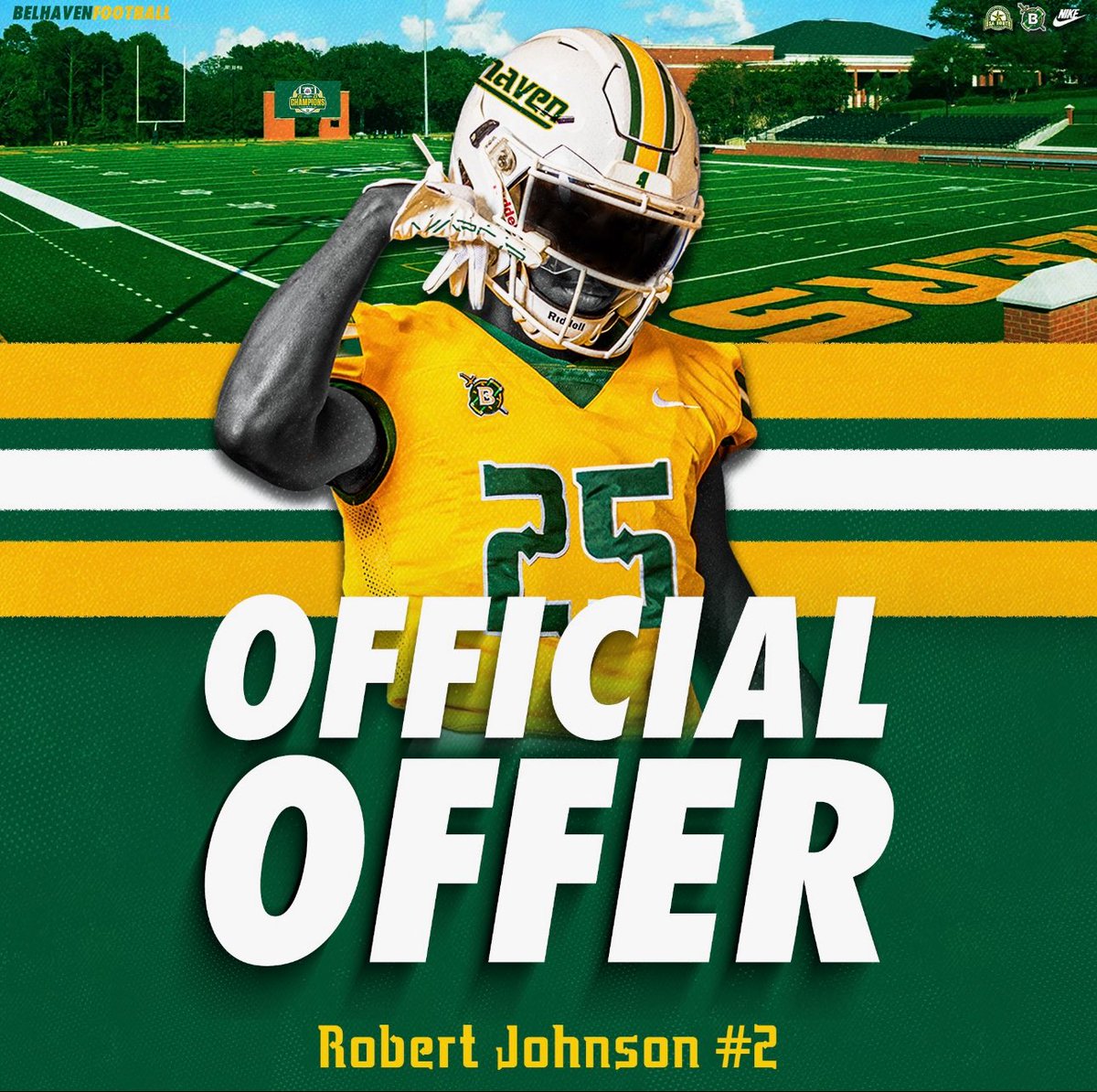 After a great conversation with <a href="/Coachjharris0/">Javon Harris Jr.</a> I am blessed to earn an offer from belhaven.#AGTG