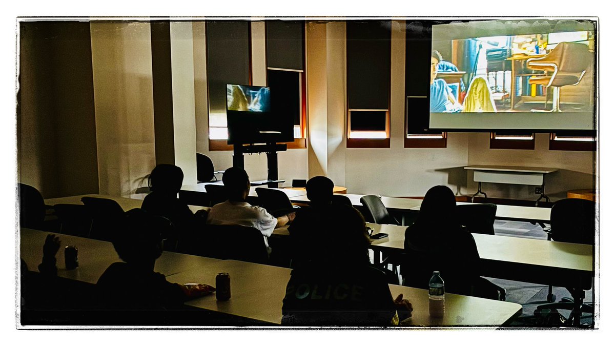 Our inaugural movie night at 11 div. for the youth. Tonight’s feature is Jumanji. #youthengagement #movienight