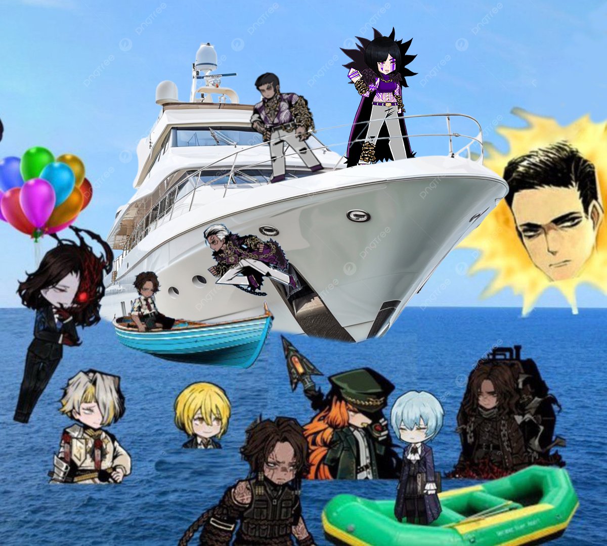 "Once the job is done, we might as well stay and soak in the sun while we're out here."