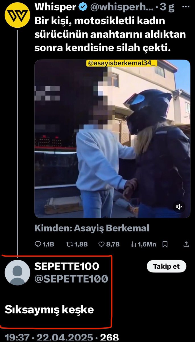 @HALlS_MKA_ Bu kansızı yayın arkadaşlar .
Tutuklatana kadar , el birliği ile gereğini yaptıralım .
Bunlar gibi soysuzları sakın ola HAFİFE almayın 🙏

#ankaradaişkencevar 
<a href="/EmniyetGM/">Türk Polis Teşkilatı</a> 
<a href="/SiberayEGM/">Siberay</a>