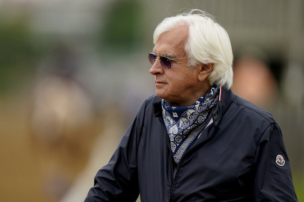 bethharrisap's tweet photo. #BobBaffert is back at the #KentuckyDerby with 2 contenders after serving a 3-year suspension https://t.co/lDJmYRU8Hz https://t.co/J4zJ4hWsjO
