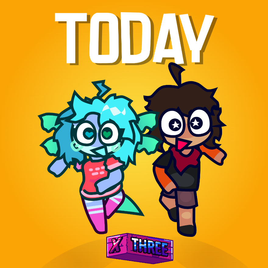 hamburger_dev's tweet photo. The moment you've all been waiting for!

Watch the new episode of #XThree TODAY at 8:30PM MST!

#cartoon #enchiladasfordinner #indie
https://t.co/lR2emxc3jq https://t.co/Qfm6XOA95M