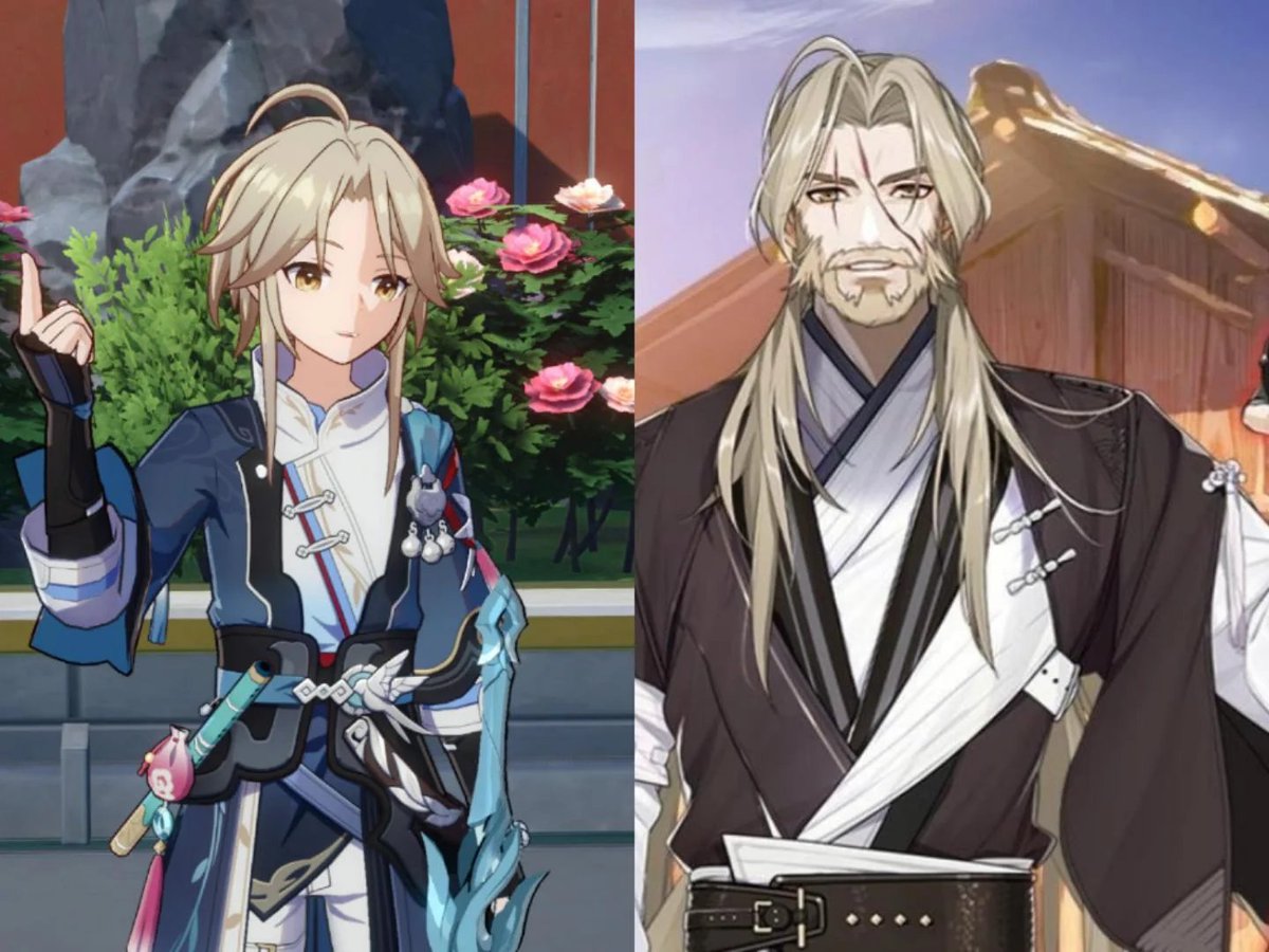 OverlordCrispy's tweet photo. @yabaowo_ @d_vollie @RaphtaliaLove Welt, Yanqing HI3rd, Signoria, Siegfried Kaslana, Cecilia Schariac, Adam, Tesla, Yanqing HSR.

I actually can't put up more than four images so I have to leave out Adam from HI3rd. But straight people are there in Hoyo games, you just have to look for them. https://t.co/3a6OXCJqdv
