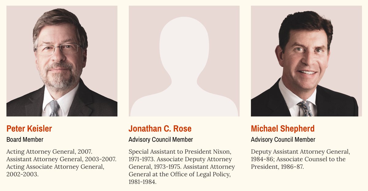 Saint James Hartline (@jameshartline) on Twitter photo <a href="/DataRepublican/">DataRepublican (small r)</a> These are the hoodlums on the board of George T. Conway's organization Society for the Rule of Law and Democracy. <a href="/DataRepublican/">DataRepublican (small r)</a> These are the hoodlums on the board of George T. Conway's organization Society for the Rule of Law and Democracy.