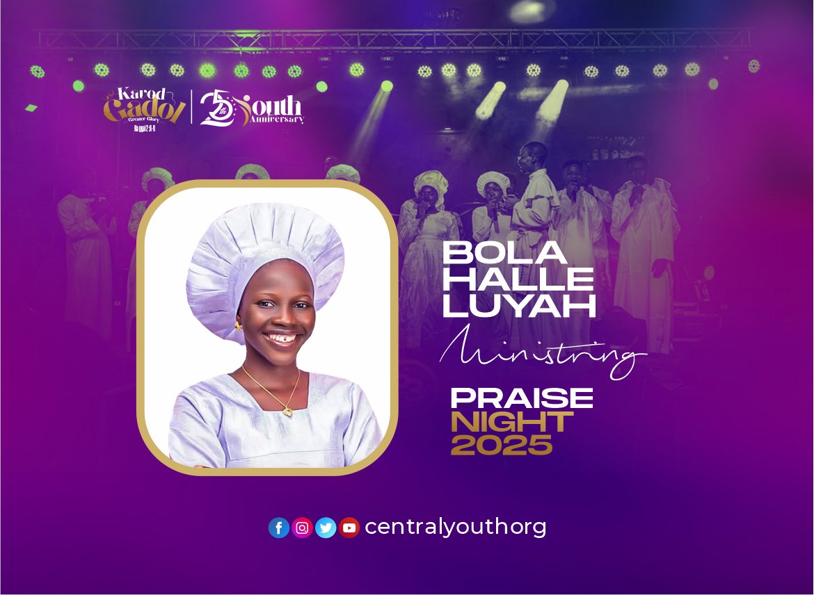 centralyouthorg's tweet photo. Guest artist alert!
.
Take a glimpse at tonight's Ministers tonight at Youth Praise Night!
.
Join us live:
Facebook: https://t.co/RyYf3KFpvi
Youtube: https://t.co/CsqtZtAmx7
.
#Centralyouthorg #kavodgadol #cyo25ya #ccyo #cyoanniversary  #fyp #abujacele #celeyouths #kg2025 https://t.co/GeNHvBY59V
