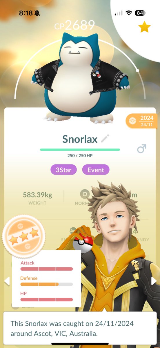 xxlaragyxx's tweet image. I wanna max him out soooo badly! 

#Snorlax #Pokemonevent #PokemonGOCommunityDay #PokemonGOApp #Pokedex #PokemonGo #Animie #gaming #Mobilegames