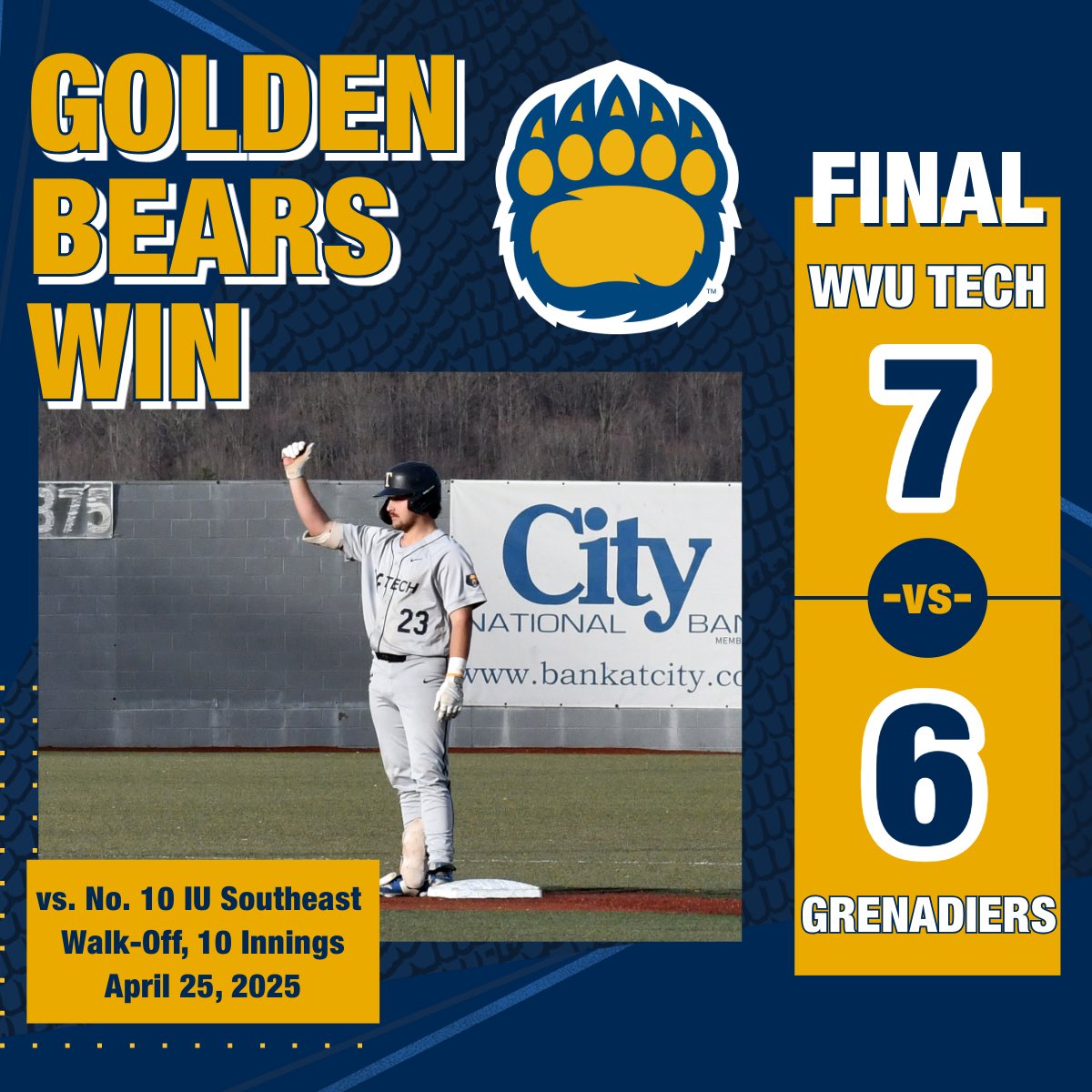 Head over to goldenbearathletics.com for the full scoop.