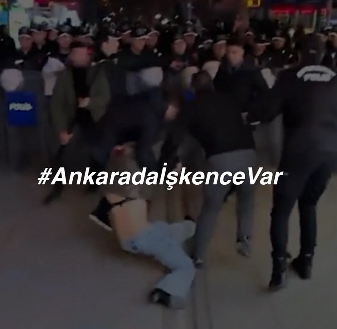 Tayyip'in kolluk güçleri öğrencilere işkence yapıyor #ankaradaişkencevar