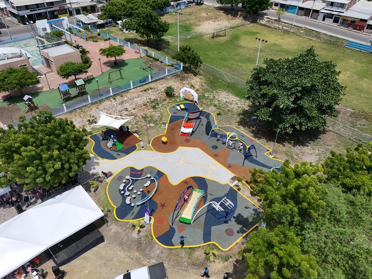 Lo que fue un sueño, ahora es una realidad. ¡Urbirríos 1 tiene su parque inclusivo! Un área de recreación para nuestros niños y la familia en general, que busca garantizar el acceso igualitario, especialmente para personas con discapacidad. 🩵