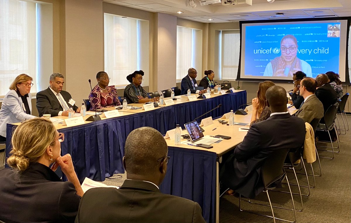 UNICEFEducation's tweet image. “What brings us all together is the fundamental conviction that foundational learning is a right for every child. It is not an ideal, it is a non-negotiable.”
UNICEF’s Pia Britto at today's event on investing in foundational learning co-hosted by @HumanCapAfrica @BrookingsInst.