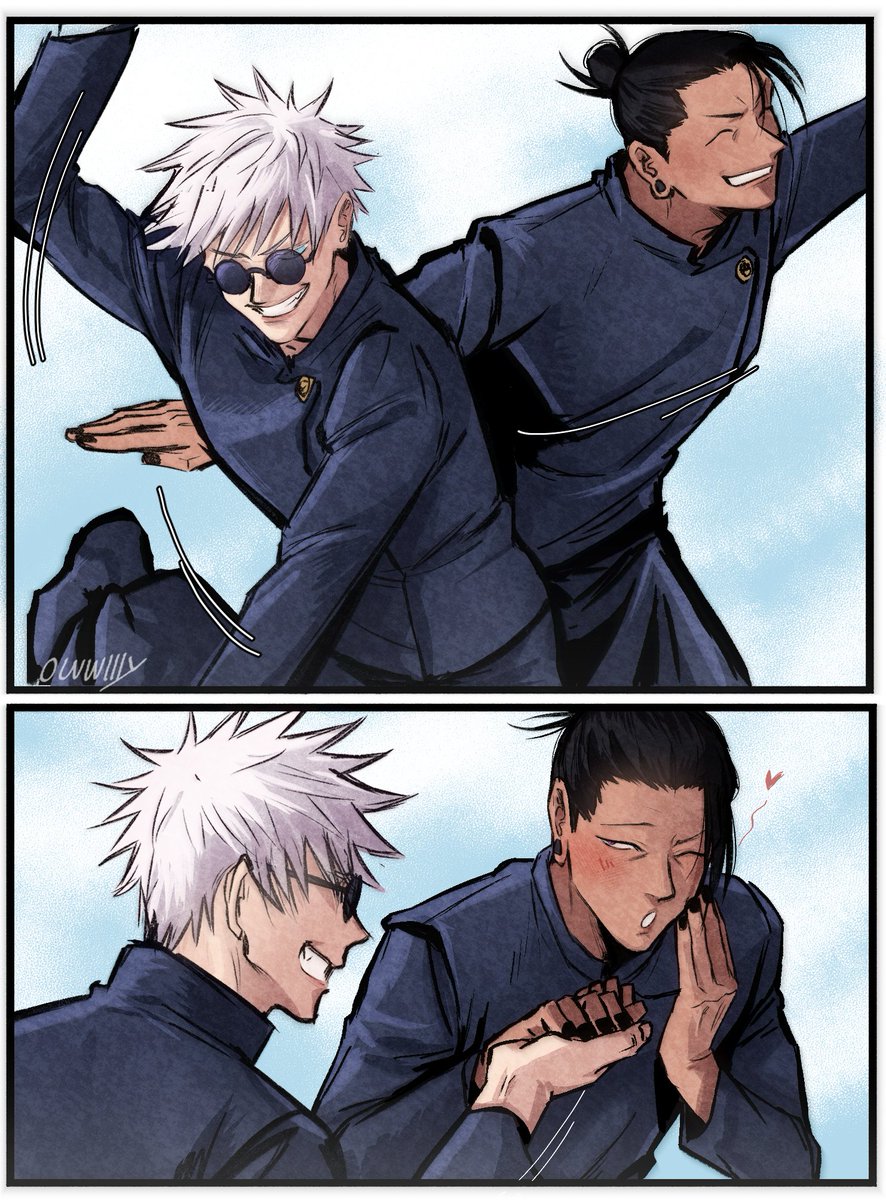 happy with you #satosugu #JujutsuKaisen 