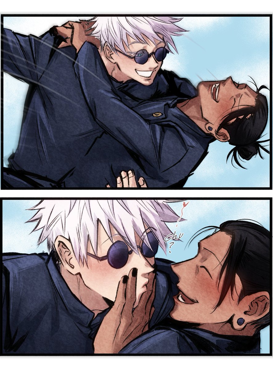 happy with you #satosugu #JujutsuKaisen