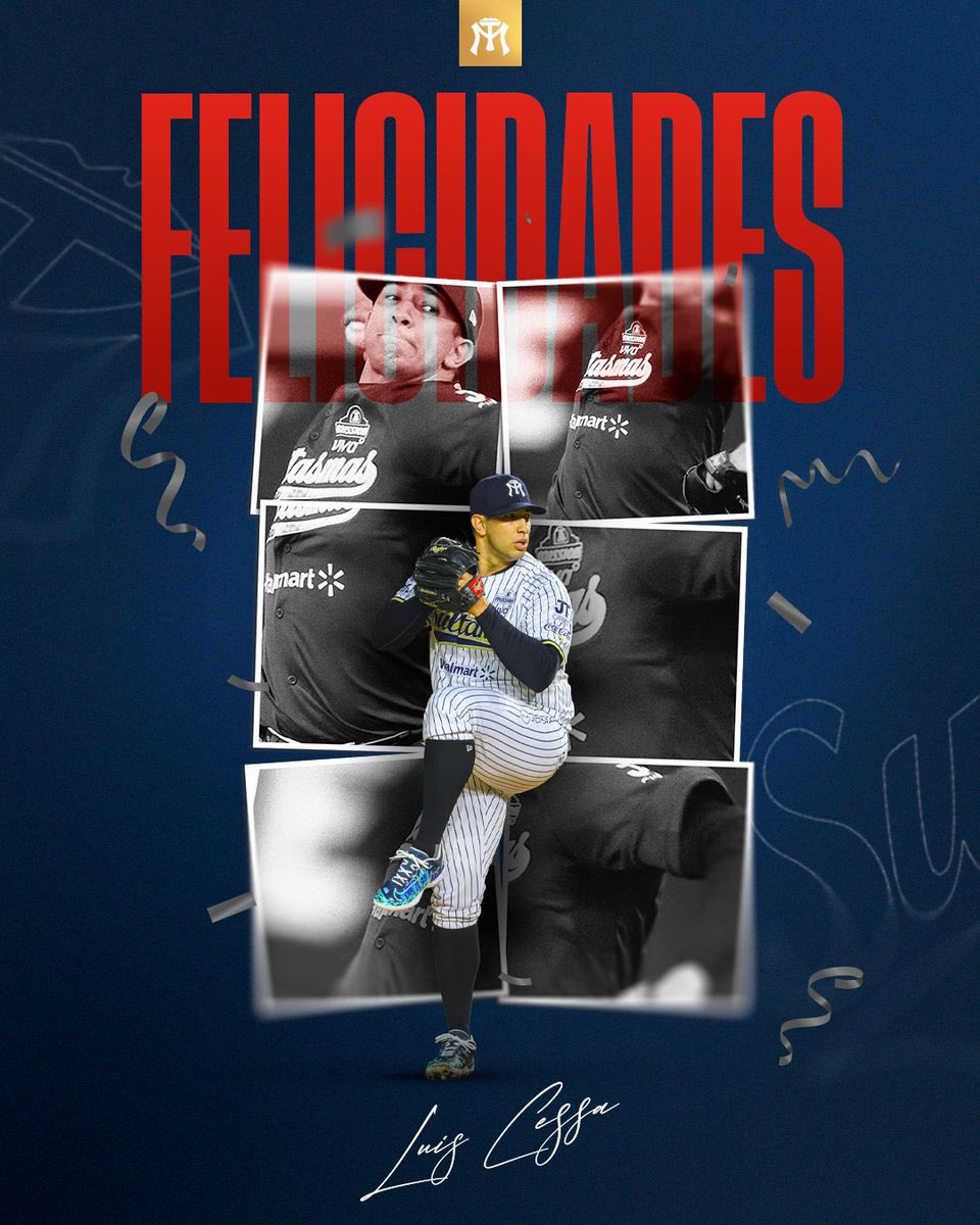 ¡FELICIDADES, KIKE! 🥳

Hoy celebramos a nuestro pitcher Luis Cessa por su cumpleaños. ¡Que sean muchos más portando la camisola de Sultanes! 🔥