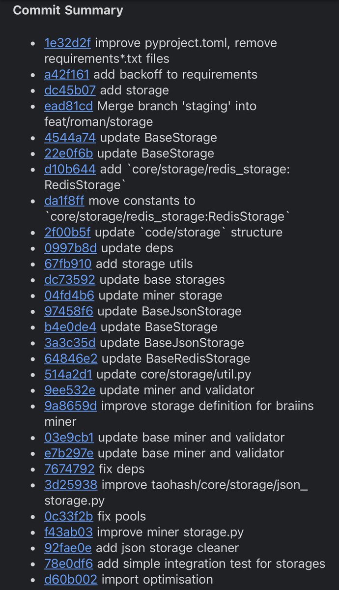 taohash's tweet photo. Pushing code everyday. Can’t stop. Won’t stop. Top 🥇 Bittensor code contributor @basfroman is now on team Subnet 14. 🐐 🔥 

https://t.co/1ptmWJFLT7 https://t.co/FkG7blQKOc