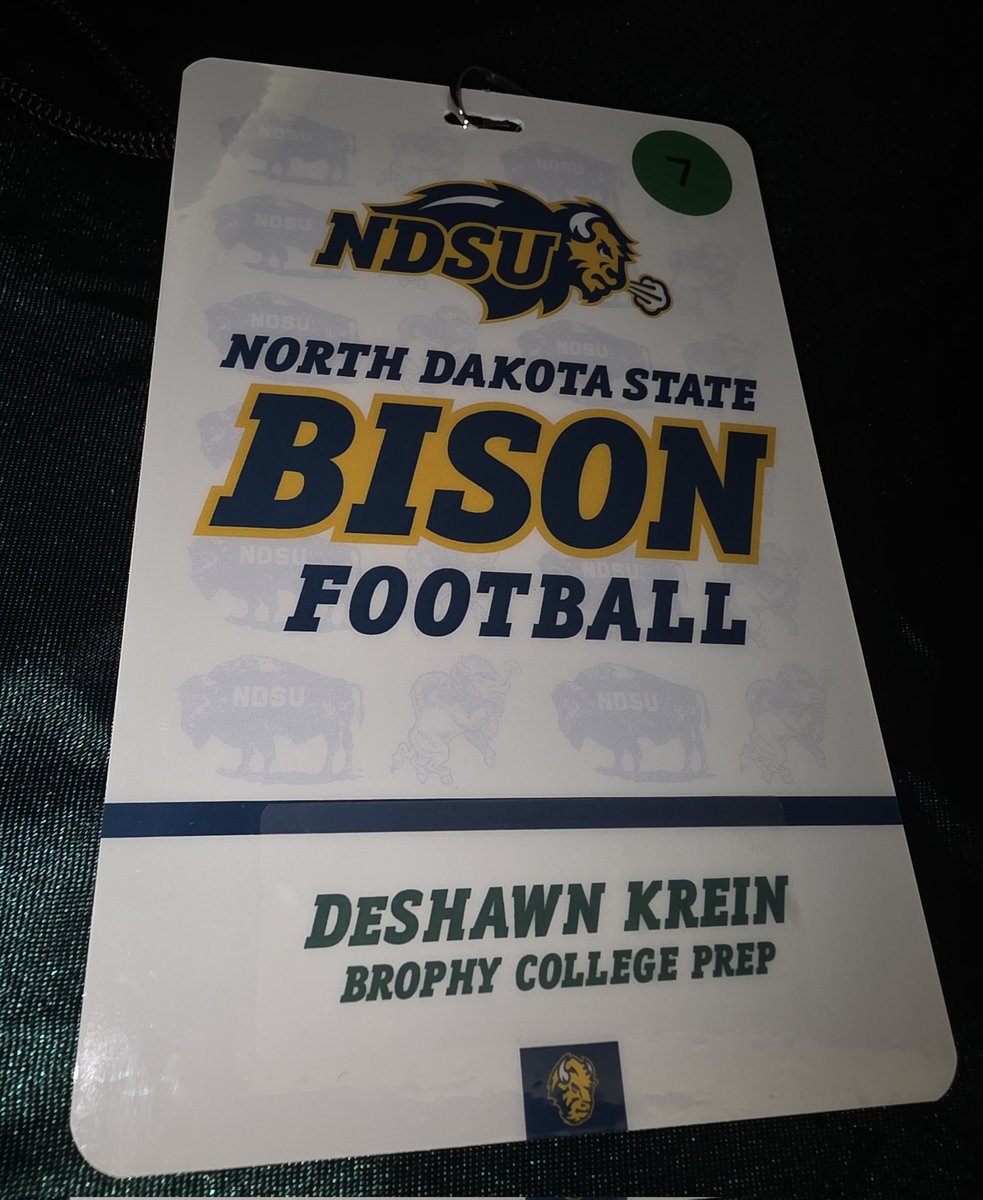 Deshawn Krein (@deshawnkrein) on Twitter photo Thanks to <a href="/NDSUathletics/">NDSU Athletics</a> <a href="/CoachTimNDSU/">Tim Polasek</a> <a href="/CoachWillJ1/">Will J</a> <a href="/MisterLilly/">Patrick Lilly</a> <a href="/CoachMoonen/">Tony Moonen</a> <a href="/NickGoeser/">Nick Goeser</a> <a href="/CoachGrantOlson/">Coach Grant Olson</a> for the hospitality today! It was a great visit and cant wait to be back. Go 🦬 🤘 Thanks to <a href="/NDSUathletics/">NDSU Athletics</a> <a href="/CoachTimNDSU/">Tim Polasek</a> <a href="/CoachWillJ1/">Will J</a> <a href="/MisterLilly/">Patrick Lilly</a> <a href="/CoachMoonen/">Tony Moonen</a> <a href="/NickGoeser/">Nick Goeser</a> <a href="/CoachGrantOlson/">Coach Grant Olson</a> for the hospitality today! It was a great visit and cant wait to be back. Go 🦬 🤘