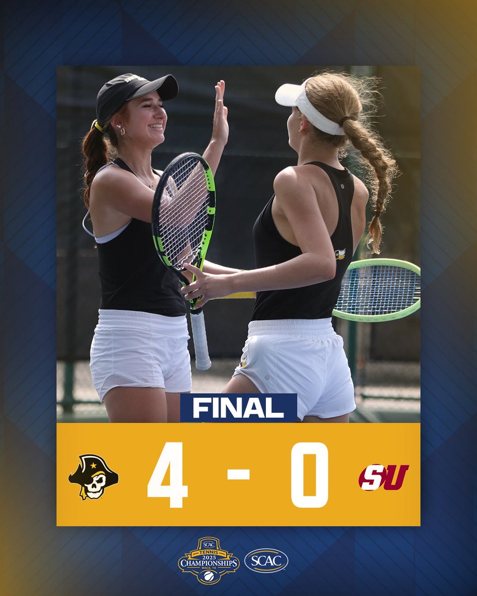 SCAC (@scac_sports) on Twitter photo #SCACWTen | <a href="/SUPirates/">Southwestern Pirates</a> secures the final spot in the Semifinals after defeating <a href="/SUMountaineers/">Schreiner Athletics</a>, 4-0, in Friday quarterfinal action!๐พ
#SCACChamps | #NCAAD3 | #SCAC #SCACWTen | <a href="/SUPirates/">Southwestern Pirates</a> secures the final spot in the Semifinals after defeating <a href="/SUMountaineers/">Schreiner Athletics</a>, 4-0, in Friday quarterfinal action!๐พ
#SCACChamps | #NCAAD3 | #SCAC