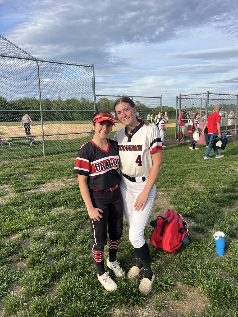 So great to see my future teammate <a href="/hderbyshire24/">Hannah Derbyshire</a> today❤️❤️❤️💛💛. Went 2-0 today in the RV tournament. Championship tomorrow!!! <a href="/SalisburySB/">Salisbury Softball</a> <a href="/coach_marita/">Marita Van Dyke</a> <a href="/CoachLLord/">Lacey Lord</a>