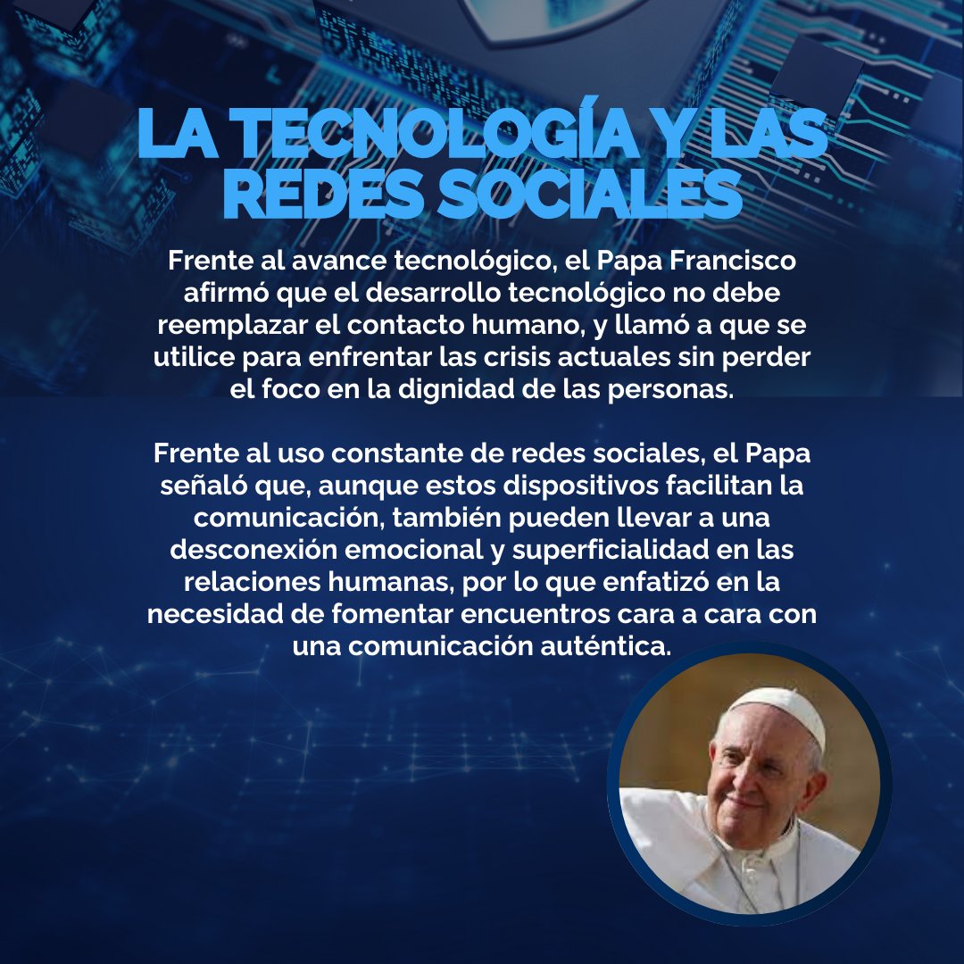MBservicesystem's tweet image. Desde MBS destacamos el gran legado que dejó el #PapaFrancisco frente a temas como el uso de la tecnología y la IA. Le decimos adiós, con la firmeza de sus enseñanzas y con la seguridad que su mensaje perdurará para siempre en la mente y el corazón de todos. #adióspapafrancisco
