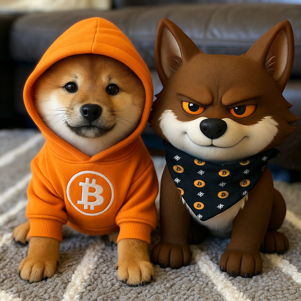 🐶🤝🐺 The pups of Bitcoin stand united.
$DOG brings the charm. $LOBO brings the fire.
 Together, we run the chain.
#LOBO #DOG #BitcoinRunes