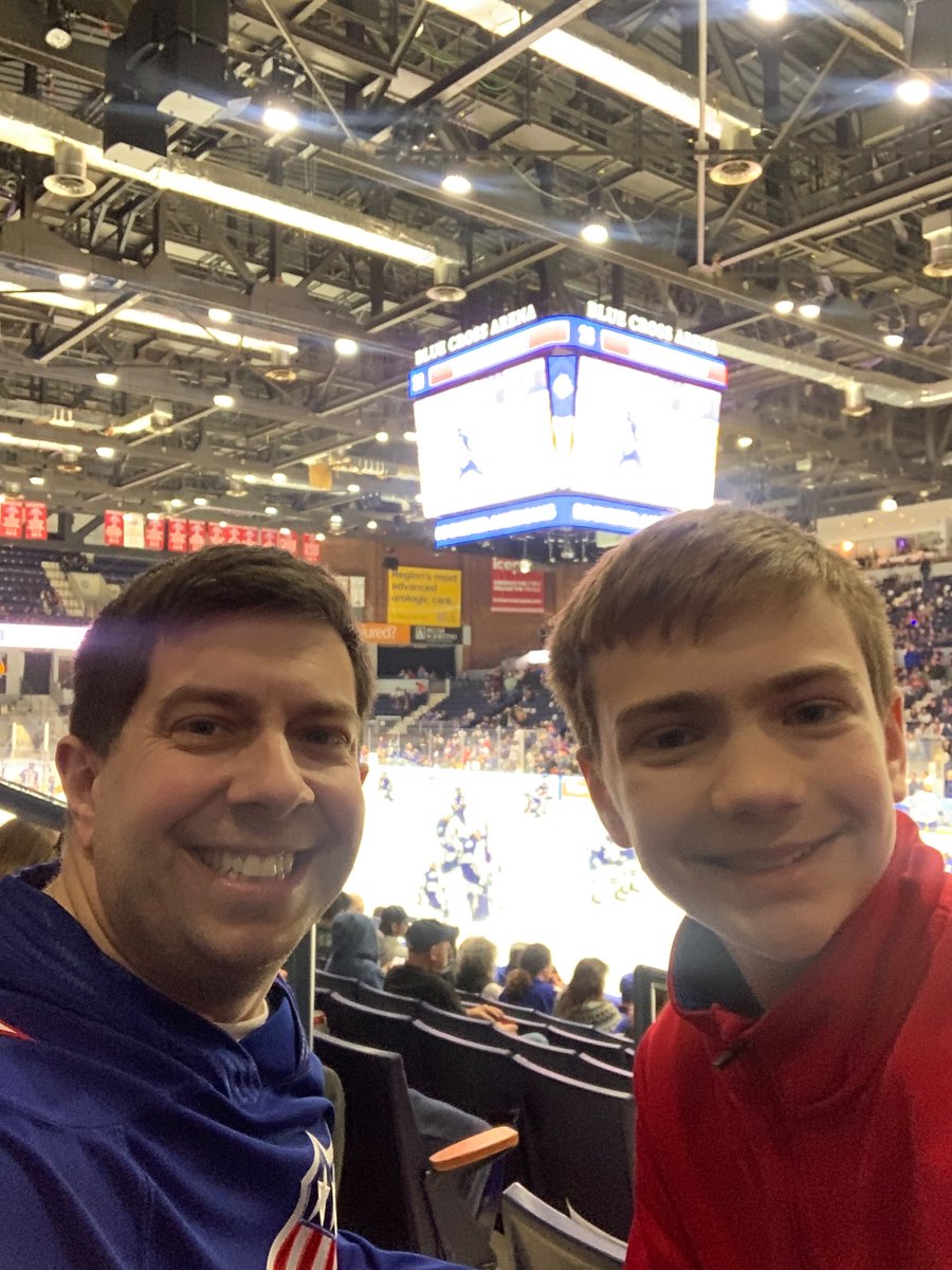 Ready for game 1!  Let’s go <a href="/AmerksHockey/">Rochester Americans</a>