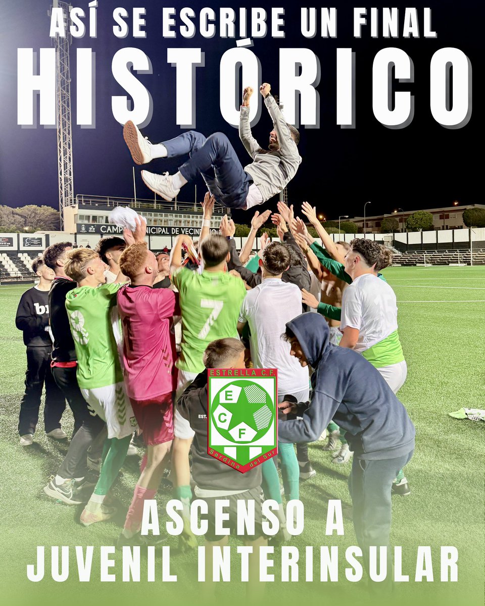 Un sueño que empezó con esfuerzo, hoy se convierte en realidad. Este equipo ya es parte de la historia. Gracias a todos los que nunca dejaron de creer.