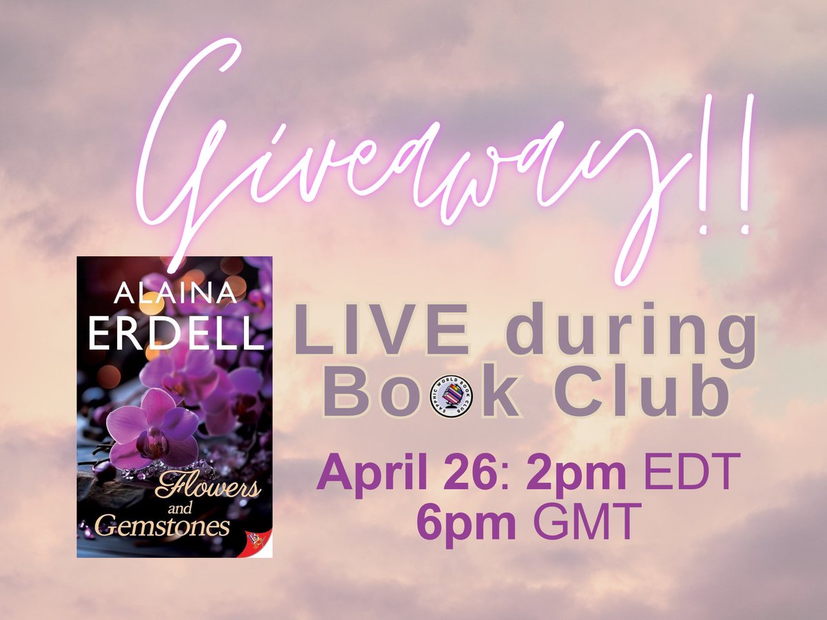 Sapphic World Book Club (@sapphicworldbkc) on Twitter photo π±LAST CHANCEπ±
Our epic #BookClub, Q&A & GIVEAWAY spectacular with the incredible <a href="/AlainaErdell/">Alaina Erdell - FLOWERS AND GEMSTONES is out now!</a> is happening TOMORROW!π€©
πSign up here before it's too late!π
docs.google.com/forms/d/e/1FAIβ¦
β οΈREGISTRATION CLOSES TOMORROW, 04/26, @ 7am (EST)!β οΈ
You don't want to miss this!π π±LAST CHANCEπ±
Our epic #BookClub, Q&A & GIVEAWAY spectacular with the incredible <a href="/AlainaErdell/">Alaina Erdell - FLOWERS AND GEMSTONES is out now!</a> is happening TOMORROW!π€©
πSign up here before it's too late!π
docs.google.com/forms/d/e/1FAIβ¦
β οΈREGISTRATION CLOSES TOMORROW, 04/26, @ 7am (EST)!β οΈ
You don't want to miss this!π