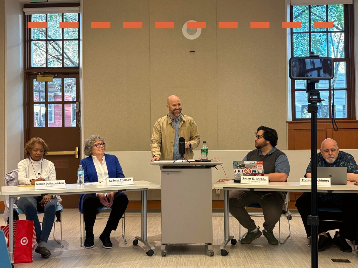 Councilor Zimmerman (@councilorzimm) on Twitter photo I always look forward to meeting with neighborhood associations and engaging directly with constituents. This week, I joined the <a href="/DTPortlandNA/">Downtown Portland Neighborhood Association</a> and really appreciated the thoughtful, detailed questions from members.
Thanks for having me! I always look forward to meeting with neighborhood associations and engaging directly with constituents. This week, I joined the <a href="/DTPortlandNA/">Downtown Portland Neighborhood Association</a> and really appreciated the thoughtful, detailed questions from members.
Thanks for having me!