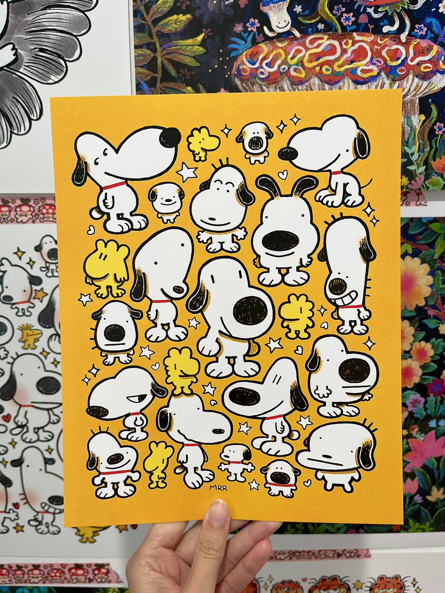 meganroseruiz's tweet photo. Noopy prints are back! 🌟 https://t.co/XO8HgoM4ZY