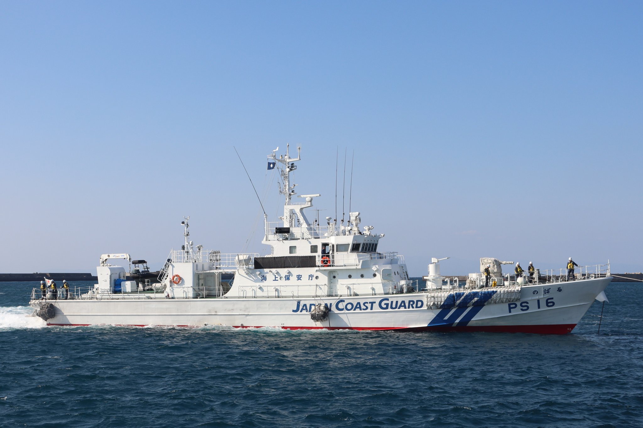 海上保安庁 ファルコン 木製