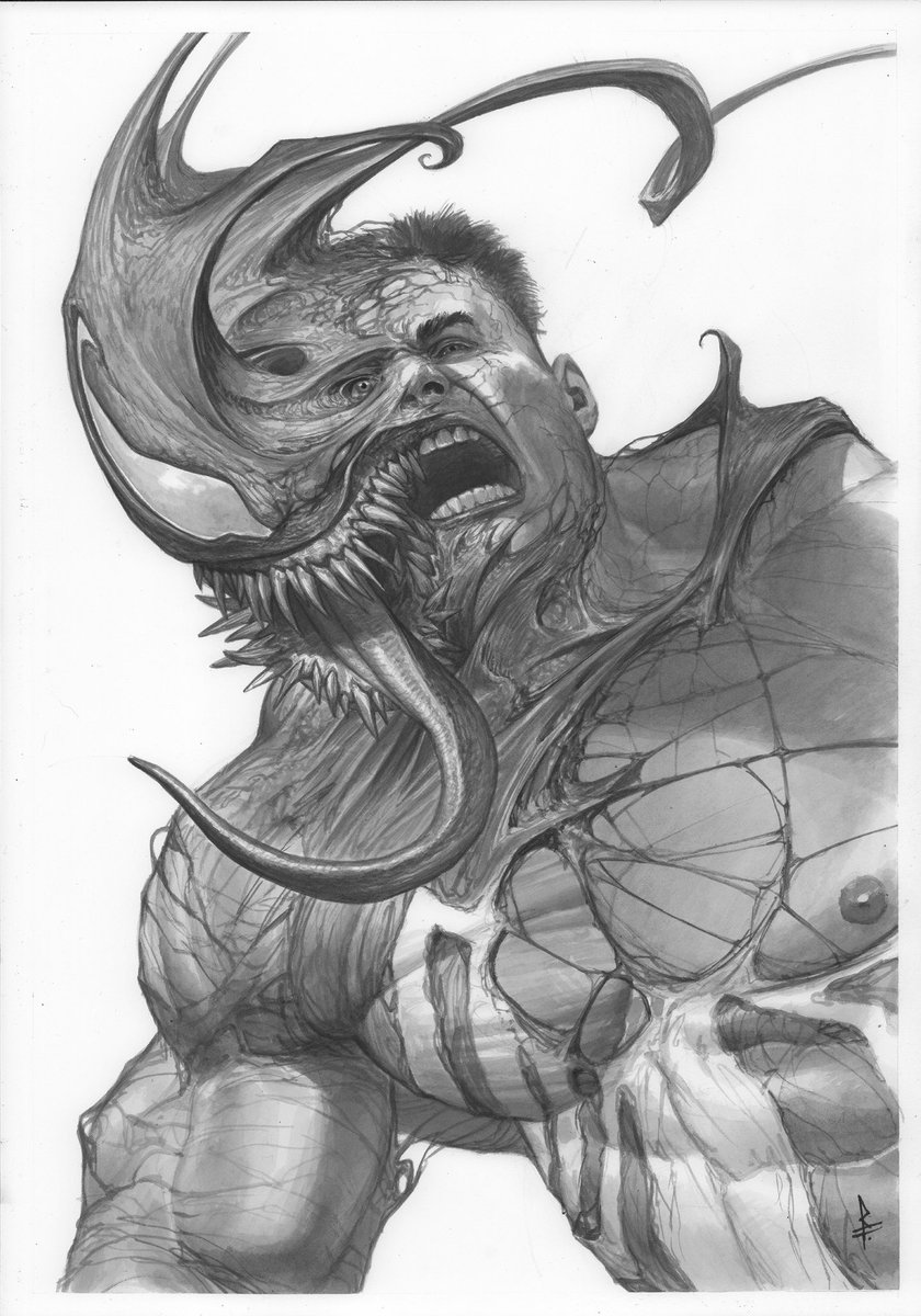 RicFederici's tweet photo. Just a commission: Venom/Hulk
Half tone illustration
Commission for “nonars” 😊rfartworkstudio@gmail.com #venom #hulk #marvel #illustration #halftones #halftoneillustration #artcollector #comicscollector #paintings #comics https://t.co/7so5DK1byQ