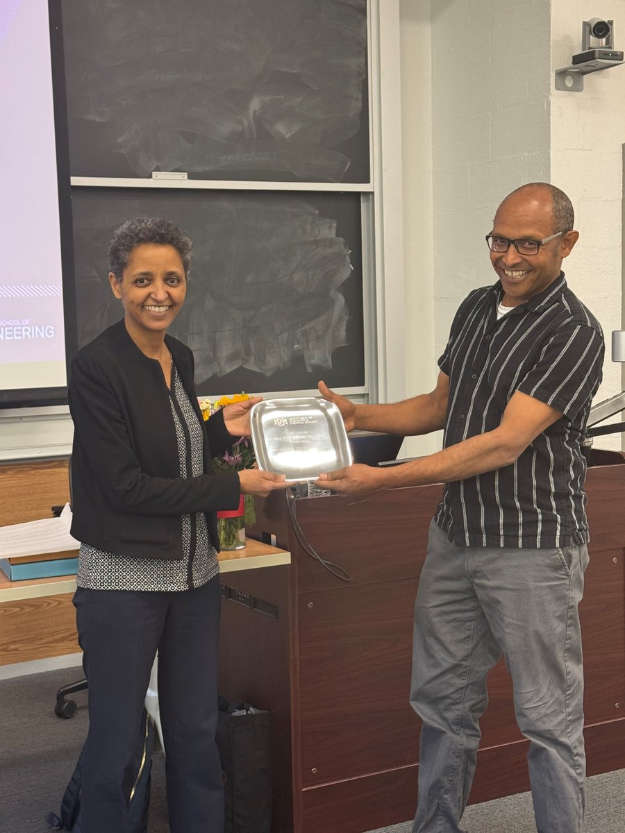 We honor the remarkable <a href="/SossinaHaile/">Sossina Haile</a> as she presents "Superprotonics for Sustainable Electrochemical Energy Technologies" at the CCB Milton Kahn Endowed Lecture. Dr. Kahn was UNM Professor from 1948-1980 in radiochemistry. Thank you Dr Haile #Chemistry #ResearchMatters #Science
