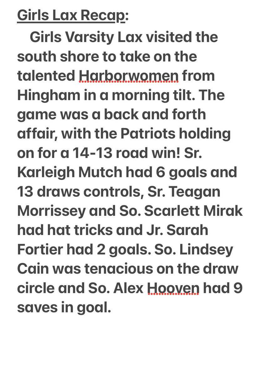 Concord-Carlisle High School Athletics (@ccpatsad) on Twitter photo Friday highlights for Girls Lax and Track. Special thanks to <a href="/HarbormenNews/">HinghamHSAthletics</a>, their girls lacrosse program and families for their compassion and kindness today. Incredibly kind and thoughtful to our team and families - class act. <a href="/GlobeSchools/">Boston Globe Schools</a> <a href="/BostonHeraldHS/">Danny Ventura</a> Friday highlights for Girls Lax and Track. Special thanks to <a href="/HarbormenNews/">HinghamHSAthletics</a>, their girls lacrosse program and families for their compassion and kindness today. Incredibly kind and thoughtful to our team and families - class act. <a href="/GlobeSchools/">Boston Globe Schools</a> <a href="/BostonHeraldHS/">Danny Ventura</a>