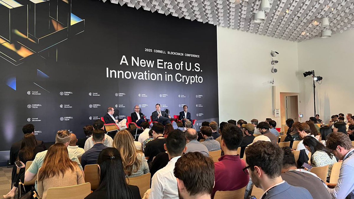 Digital Sovereignty Alliance (DSA) (@dsaforg) on Twitter photo Managing Director, <a href="/AdrianWall8395/">Adrian Wall</a> wrapped an amazing panel at the Cornell Blockchain Conference diving into the current state of the stablecoin race.
Head now to our cohosted Happy Hour!
🍸 Connect + unwind now until 8:00pm at the Panorama Room Managing Director, <a href="/AdrianWall8395/">Adrian Wall</a> wrapped an amazing panel at the Cornell Blockchain Conference diving into the current state of the stablecoin race.
Head now to our cohosted Happy Hour!
🍸 Connect + unwind now until 8:00pm at the Panorama Room