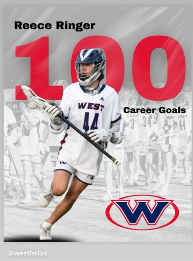 TWU recruit Reece Ringer hits a career milestone while leading his team to a TN region championship. On to the playoffs 
 #whosnext #laxdawg #TWUlax #TWUstrong